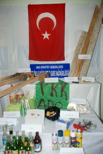 Muş'ta Terör Örgütü Operasyonu