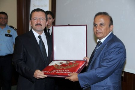 Mustafa Sağlam, Antalya İl Emniyet Müdürlüğü görevini devraldı