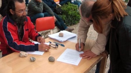 Myrleia Antik Kent için davullu zurnalı yürüyüş