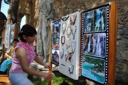 Nallıhan İğne Oyaları, Side'de Görücüye Çıktı