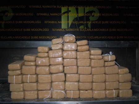 Narkotik operasyonu polis kamerasında