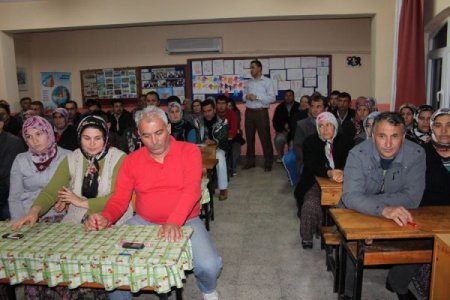 Narlıkuyu esnafına 'açık alan satıcılığı' eğitimi veriliyor