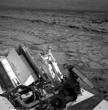 NASA'nın Robot Curio'su, Mars yüzeyini keşfediyor