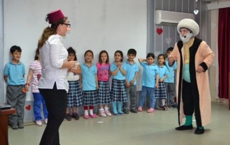 Nasreddin Hoca Tiyatrosu gösterisi sunuldu