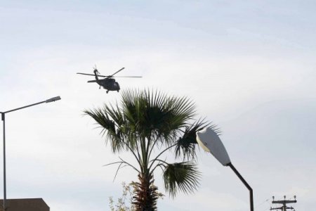 NATO heyeti İskenderun eski havaalanı arazisinde incelemede bulundu