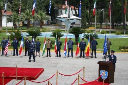 NATO İzmir Müttefik Hava Komutanlığı törenle kapandı