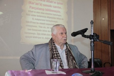 Necmi İlgen Oltululara hitap etti: İnsan çok değerli bir varlıktır