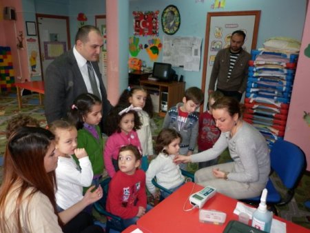 Nenehatun Anaokulu Öğrencileri İşitme Testinden Geçti