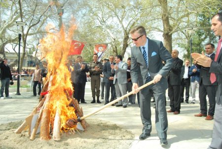 Nevruz coşkusu Mut'ta da yaşandı