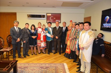 Nevruz için gelen Türk dünyası sanatçıları Elazığ'da