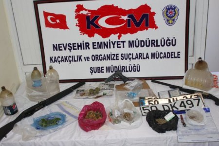 Nevşehir Emniyet Müdürlüğü'nden uyuşturucu operasyonu: 13 gözaltı