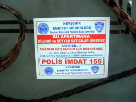 Nevşehir Polisinden Güvenli Apartman Projesi