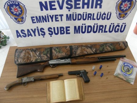 Nevşehir’de Huzur Operasyonunda 3 Tutuklama