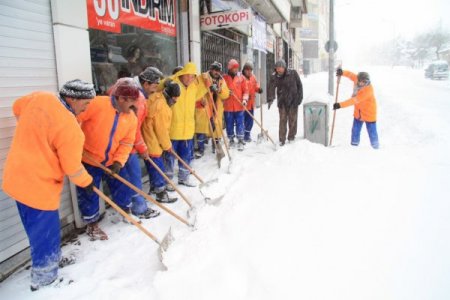 Nevşehir'de Okullara Kar Tatili