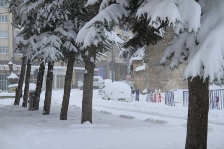 Nevşehir'de Okullara Kar Tatili