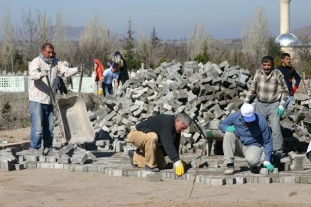 Nevşehir’e 1 milyon 802 bin metrekare kilitli parke taşı döşendi
