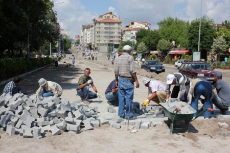Nevşehir’e 1 milyon 802 bin metrekare kilitli parke taşı döşendi