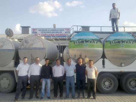 Nevşehirli Üreticilerin Sütlerini Birlik Pazarlıyor