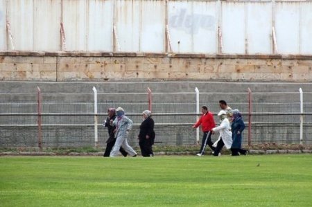 Nevşehirliler güne sabah sporuyla başlıyor