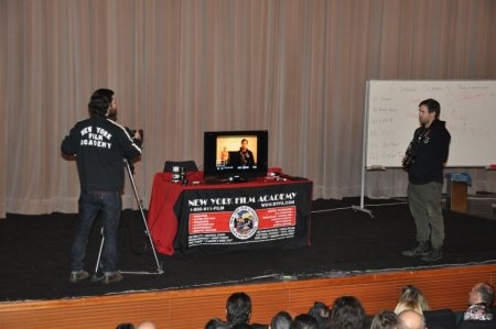 New York Film Akademisi'nden yönetmen Rivera Bursa'ya geldi