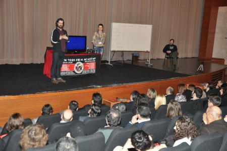 New York Film Akademisi'nden yönetmen Rivera Bursa'ya geldi