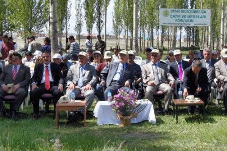 Niğde Aşlama Köyü'ne Altın Bayrak Verildi