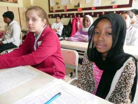 Nijeryalı öğrenciler Gaziantep'te pratik yaptı