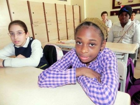 Nijeryalı öğrenciler Gaziantep'te pratik yaptı