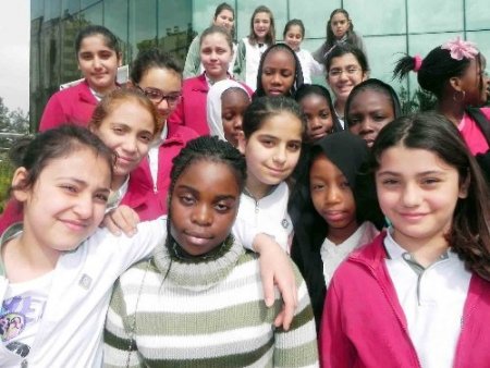 Nijeryalı öğrenciler Gaziantep'te pratik yaptı