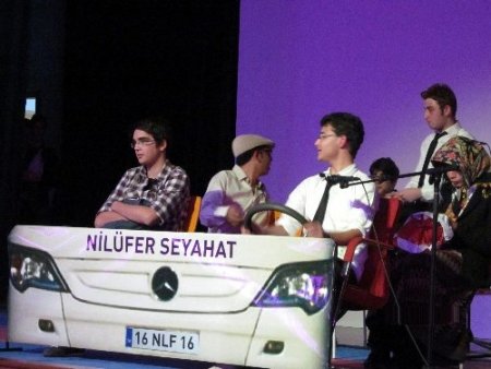 Nilüfer Fen ve Anadolu Lisesi öğrencileri moral depoladı