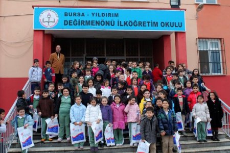 Nilüferli miniklerden kardeş okul ziyareti