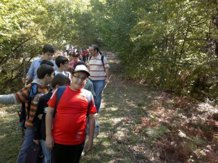 Nilüferli öğrenciler doğa yürüyüşü yaptı