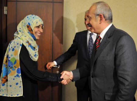 Nobel Barış Ödülü Sahibi Karman, Kılıçdaroğlu'nu Ziyaret Etti
