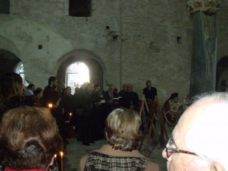 Noel Baba Aziz Nikolaus'un ölüm yıldönümü için Demre'de ayin düzenlendi