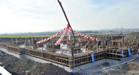 Noksel Cumhuriyet Ortaokulu'nun temeli atıldı