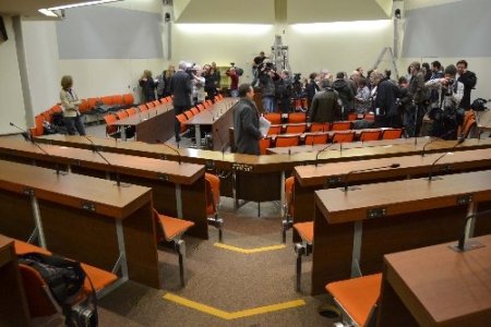 NSU duruşmasının yapılacağı salon hazır