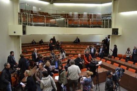 NSU duruşmasının yapılacağı salon hazır