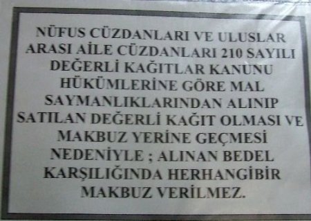 Nüfus Cüzdanını Kaybeden 4 Bin Kişiye 250 Bin Tl Ceza Kesildi