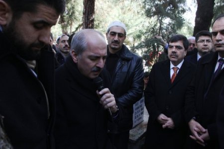 Numan Kurtulmuş, kayınbiraderini ebediyete uğurladı