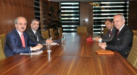 Numan Kurtulmuş'tan TÜSİAD'a ziyaret