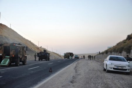 Nusaybin-Cizre karayolunda 5 adet patlayıcı düzeneği bulundu