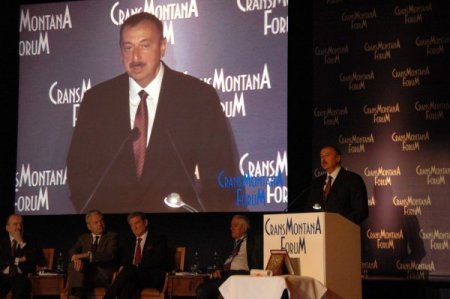 Obama Ve Erdoğan’dan Sonra Aliyev’e De Crans Montana Forumu Ödülü Verildi