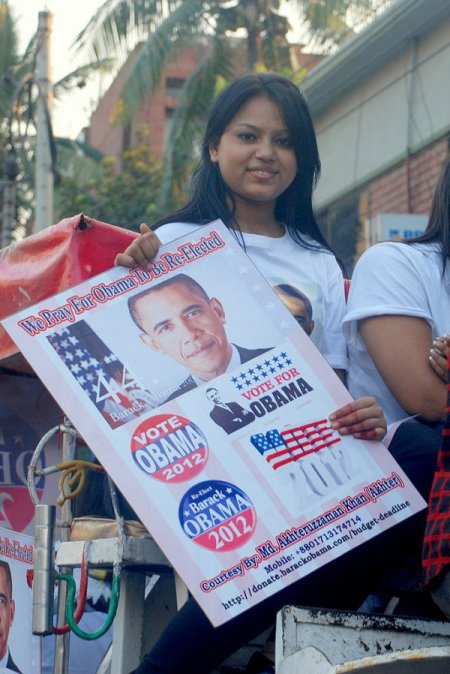 Obama’ya at arabalı destek