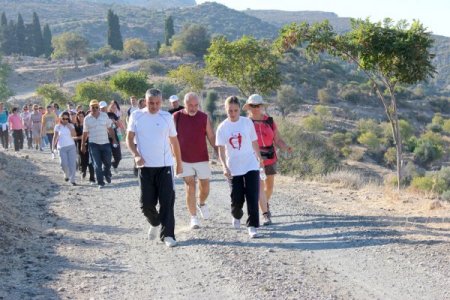 Obeziteyle mücadele için yürüdüler