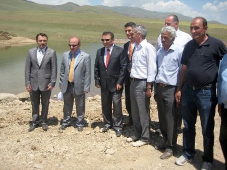 Ocak Köyü Sulama Göleti Hizmete Girdi