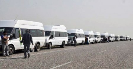 Öcalan'ın doğum gününü kutlamak için yola çıktılar