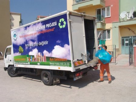 Odunpazarı Belediyesi, geri dönüşümden para kazanıyor