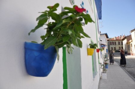 Odunpazarı evleri renklerin dansına ev sahipliği yapacak