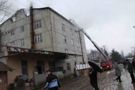 Öğrenci Yurdunda Yangın