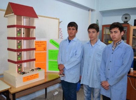 Öğrenciler, engellilere özel asansör geliştirdi